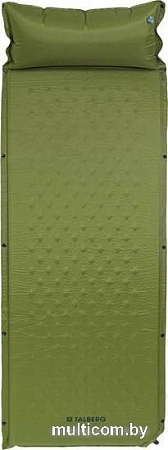 Самонадувающийся коврик Talberg Basic Large Mat (оливковый)