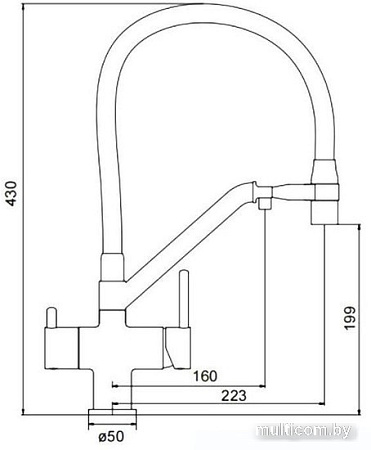 Смеситель Gappo G4398-81