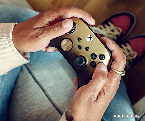 Геймпад Microsoft Xbox Gold Shadow Special Edition