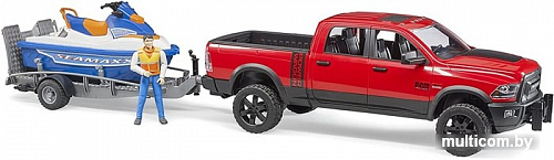 Bruder RAM 2500 Power Wagon including trailer 02503