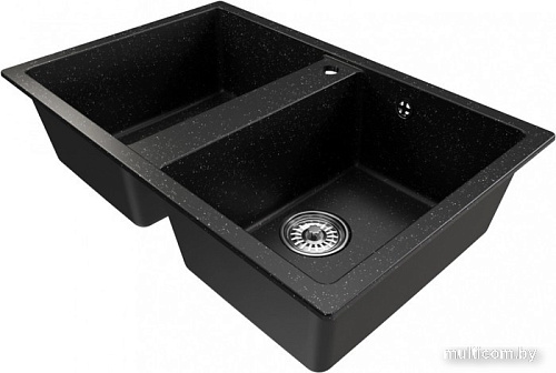 Кухонная мойка Mixline ML-GM23 552037 (черный)