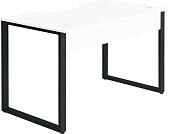 Геймерский стол Millwood Лофт Гонконг ДТ-3 130x70x75 (белый/металл черный)