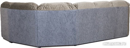 Угловой диван Нижегородмебель Фламенко 2 40518 (правый, ванилла/велутто 06)