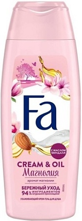 Fa Гель для душа Cream и Oil Магнолия Бережный уход 250 мл