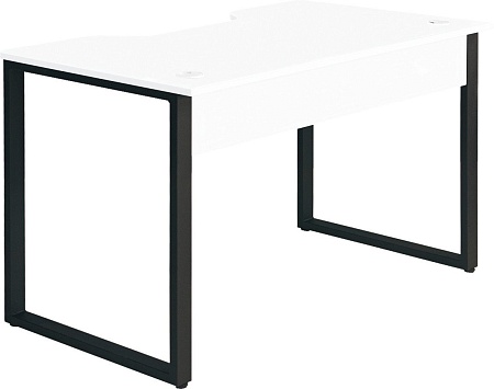 Геймерский стол Millwood Лофт Гонконг ДТ-3 130x70x75 (белый/металл черный)