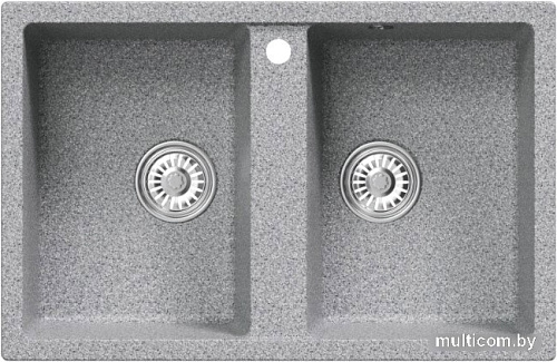 Кухонная мойка Mixline ML-GM23 552038 (темно-серый)