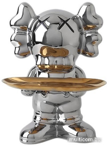 Статуэтка Merry Bear Home Decor Kaws Серебристый 30001206