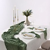 Дорожка на стол Этель 10875217 (зеленый)