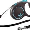 Flexi Black Design M Cord 5 m (голубой)