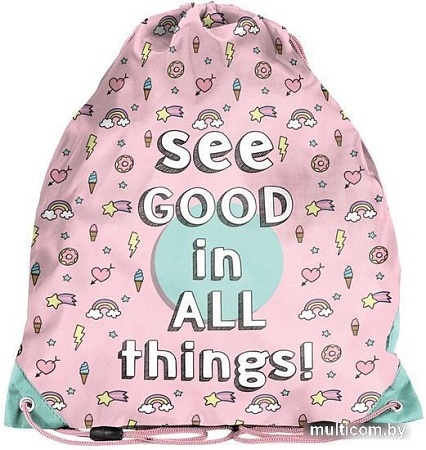 Мешок для обуви Paso PP20GT-712