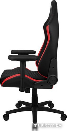 Кресло AeroCool Crown Leatherette (черный/красный)