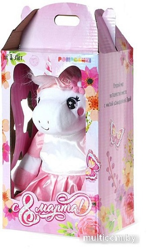 Классическая игрушка Pomposhki Единорожка в платье 5450739