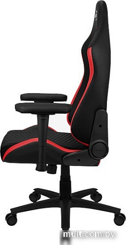 Кресло AeroCool Crown Leatherette (черный/красный)