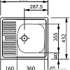 Кухонная мойка Gerhans B15 (терракот)