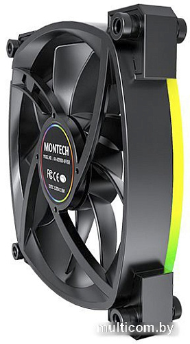 Вентилятор для корпуса Montech AX120 PWM (черный)