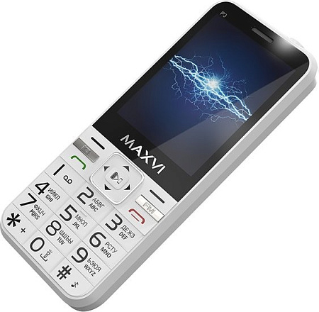 Мобильный телефон Maxvi P3 (белый)