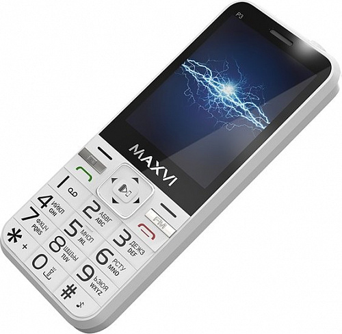 Мобильный телефон Maxvi P3 (белый)