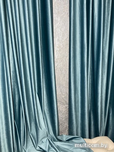 Комплект штор Ника Зварико 7300270/2 3.0x2.7 м (бирюзово-голубой 30)