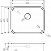 Кухонная мойка Omoikiri Omi 54-U/IF IN