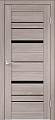 Межкомнатная дверь Velldoris Eco Flex City 2 60x200 (дуб анкор нордик/лакобель черное)