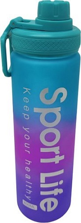 Бутылка для воды Sundays Life (0.8л, фиолетовый)