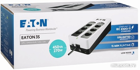 Источник бесперебойного питания Eaton 3S 450 Gen2 3S450D