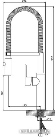 Смеситель Diadonna D80-558113