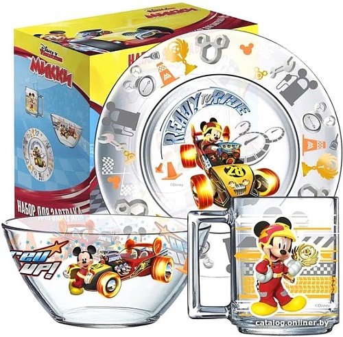 Столовый сервиз ОСЗ Микки Гонщик