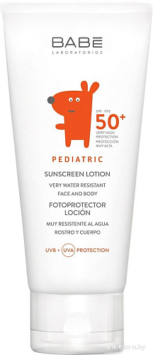 Средства для загара, автозагар Laboratorios BABE Детский SPF 50+ (100мл)