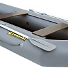 Гребная лодка Leader Компакт-260 ФС (серый)