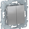 Выключатель перекрестный Schneider Electric NU521530 (Алюминий)