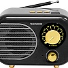 Радиоприемник TELEFUNKEN TF-1682UB (черный/золотистый)