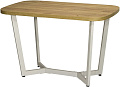 Кухонный стол Millwood Лофт Мюнхен Л 180x90x75 (дуб золотой Craft/металл белый)
