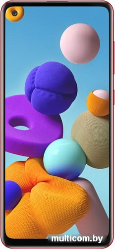 Смартфон Samsung Galaxy A21s SM-A217F/DSN 4GB/64GB (красный)