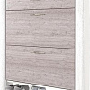 Тумба для обуви Anrex Olivia 2D1S Вудлайн Кремовый/Дуб Анкона