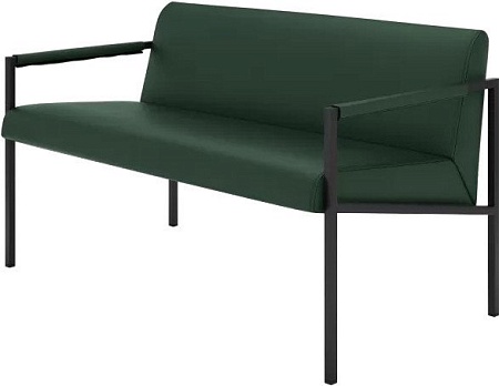 Садовый диван MONOFIX Юнта 64x120 (зеленый)