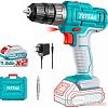 Дрель-шуруповерт Total TDLI1228 (с 2-мя АКБ, кейс)
