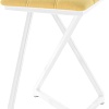 Табурет AMC Comfort 9.6.15 (ткань, желтый/белый)