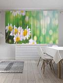 Комплект штор JoyArty Милые ромашки 1.45x1.8 м pox_30348_145x180 (2 шт)