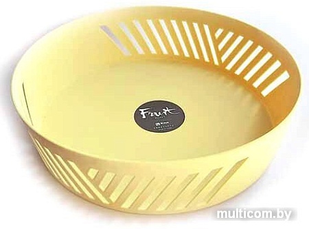 Ваза для фруктов MonAmi 6265 (светло-желтый)