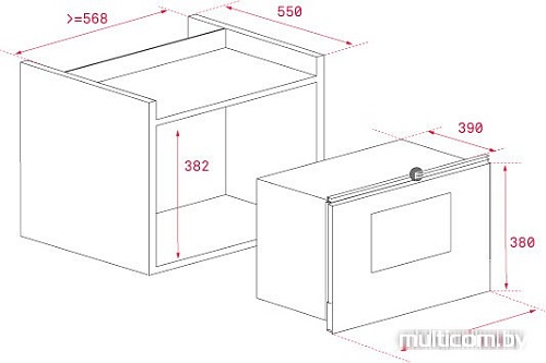 Микроволновая печь TEKA ML 825 TFL BI
