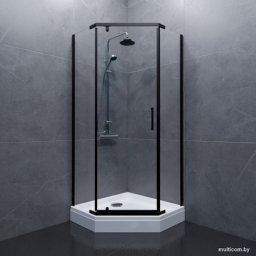 Душевой уголок Triton Дека-Блэк 100х100 (с поддоном)