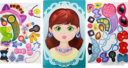 Магнитная доска Десятое королевство Магнитные истории. Модная девчонка 04288