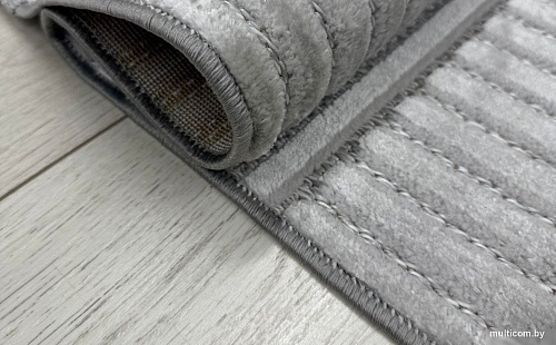 Ковер для жилой комнаты Radjab Carpet Моника Овал MC 402A 12606 (2x2.9, L.Grey)