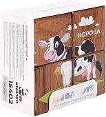 Кубики Mega Toys Домашние животные 15402