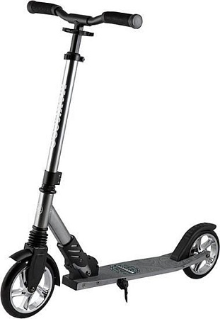 Двухколесный подростковый самокат Maxiscoo A2-180 MSC-A180-2BL (черный)