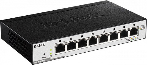 Коммутатор D-Link DGS-1100-08P/B1A