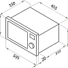 Микроволновая печь MAUNFELD JBMO.20.5ERWAS
