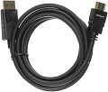 Кабель GoPower 00-00027493 HDMI - DisplayPort (1.8 м, черный)