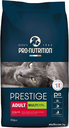 Сухой корм для кошек Flatazor Prestige Adult Multi с птицей и овощами 10 кг